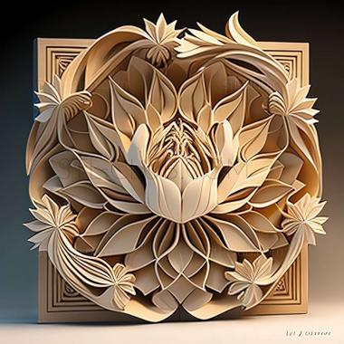 3D model The White Lotus series (STL)